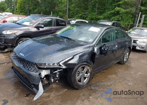 2022 Kia K5 Lxs из США, поврежденный, VIN 5XXG14J29NG120064